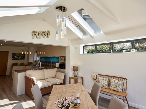 Extension with Skylight Window